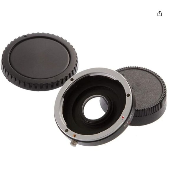 FocusFoto Other - Focusfoto Adapter Ring For EF EF-S Lens To Nikon F AI Mount Camera With Optical